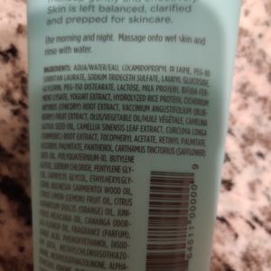 TULA probiotic face wash